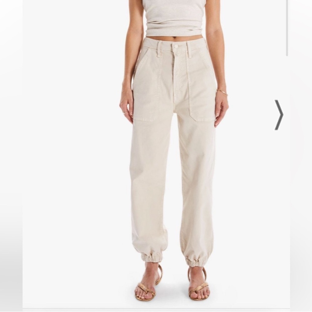 Mother Denim Wrapper Patchy Springy Cargo Pants F… - image 3